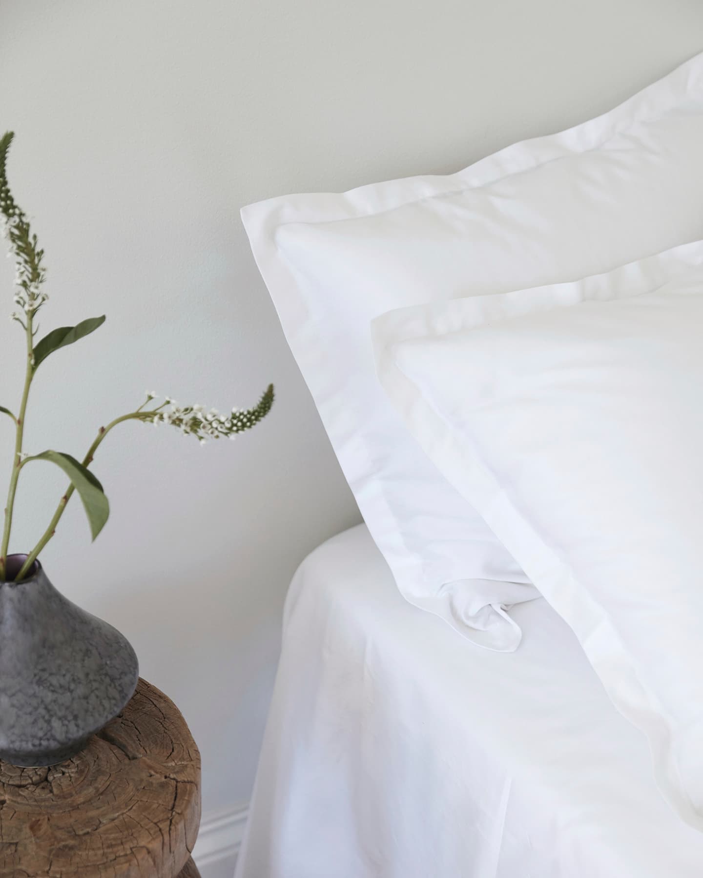 Kissenbezug Vidd - Cloud White in der Gruppe Bettwäsche / Kissenbezüge bei A L V A (1040)