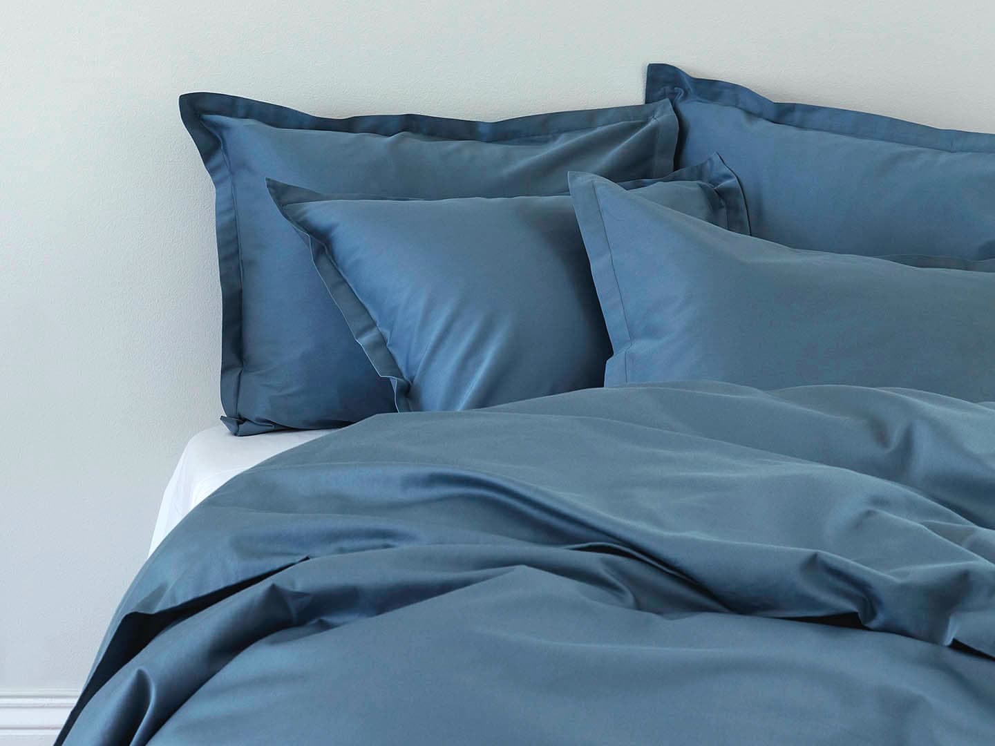 Bettwscheset Vidd - North Sea Blue in der Gruppe Bettwsche / Bettwschesets bei A L V A (1061)