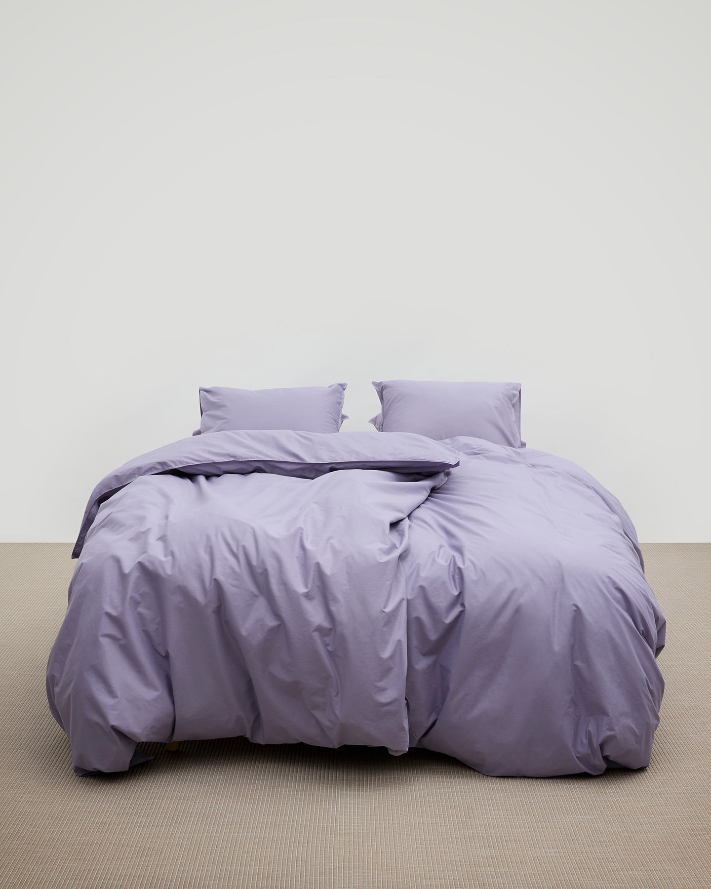Bettwäscheset Nejd Perkal - Dusty Lilac in der Gruppe Bettwäsche / Bettwäschesets bei A L V A (1146)