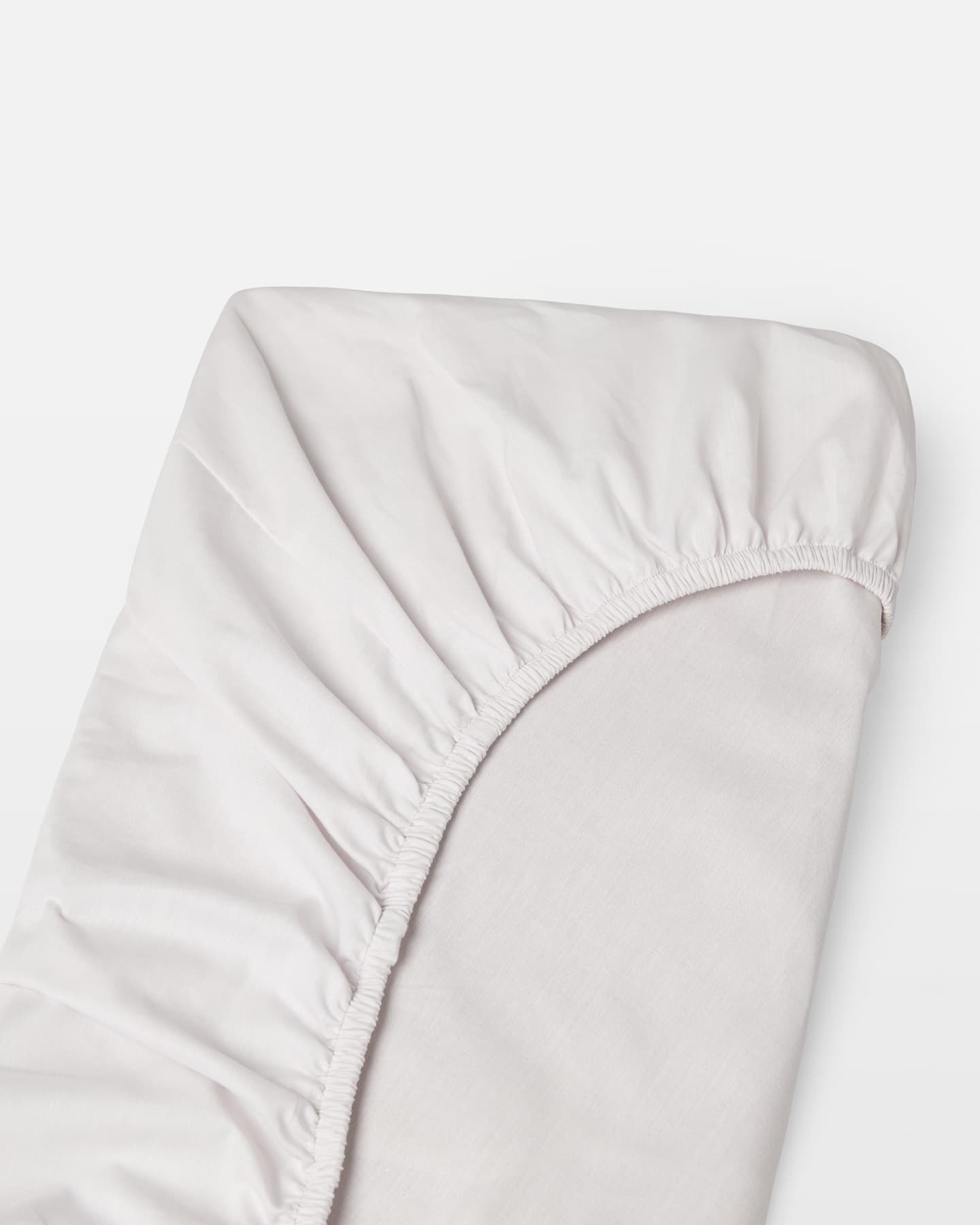 Spannbettlaken Nejd Perkal - Pearl Grey
