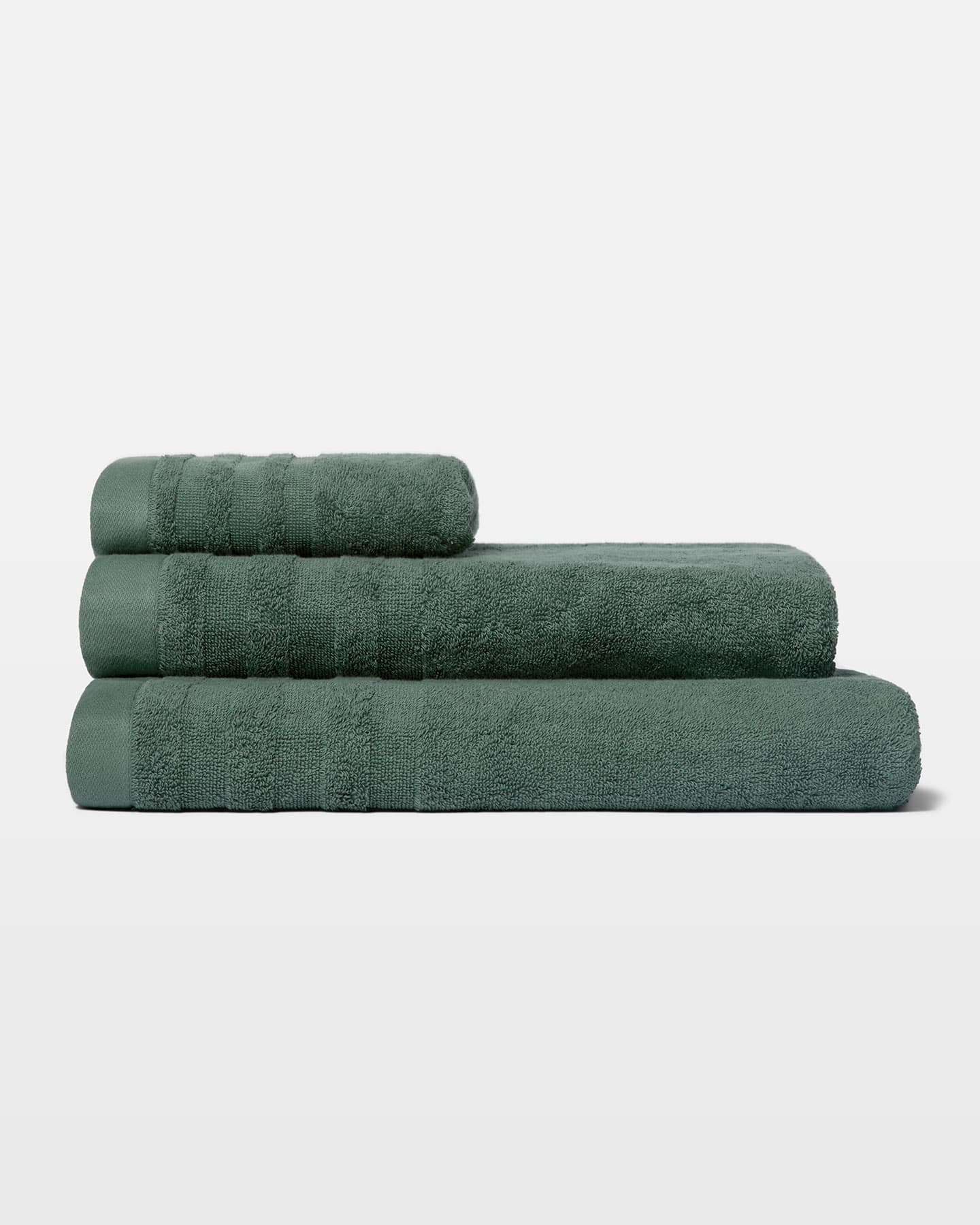 Handtuch Essens - Washed Bottle Green