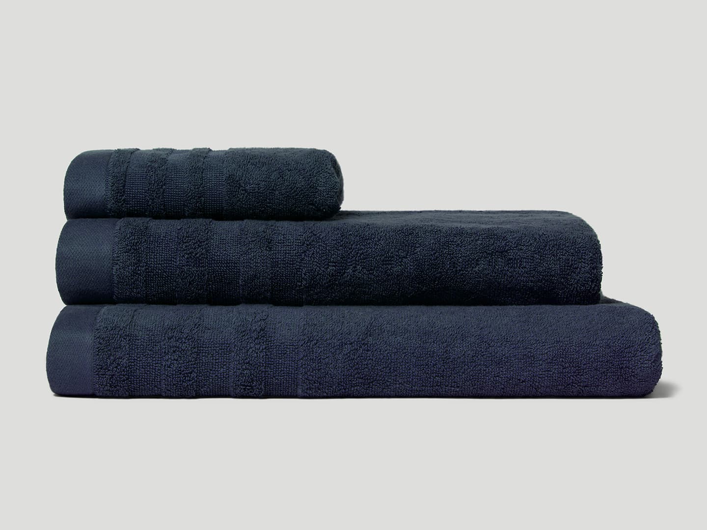 Handtuch Essens - Midnight Blue - 50x100 | GOTS