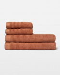 Set mit 4 Handtüchern (2 St. 50x100 cm, 2 St. 70x140 cm)