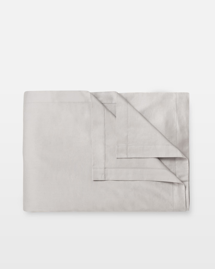 Laken Lind - Concrete Grey in der Gruppe Bettwäsche / Spannbettlaken bei A L V A (1039)