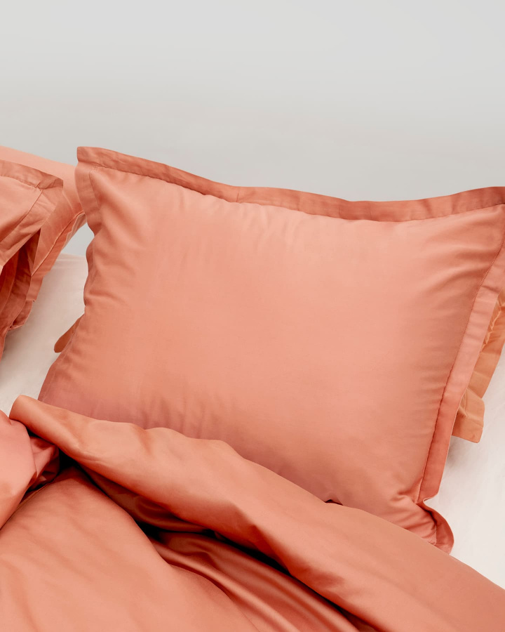 Kissenbezug Vidd - Pink Terracotta in der Gruppe Bettwäsche bei A L V A (1042)