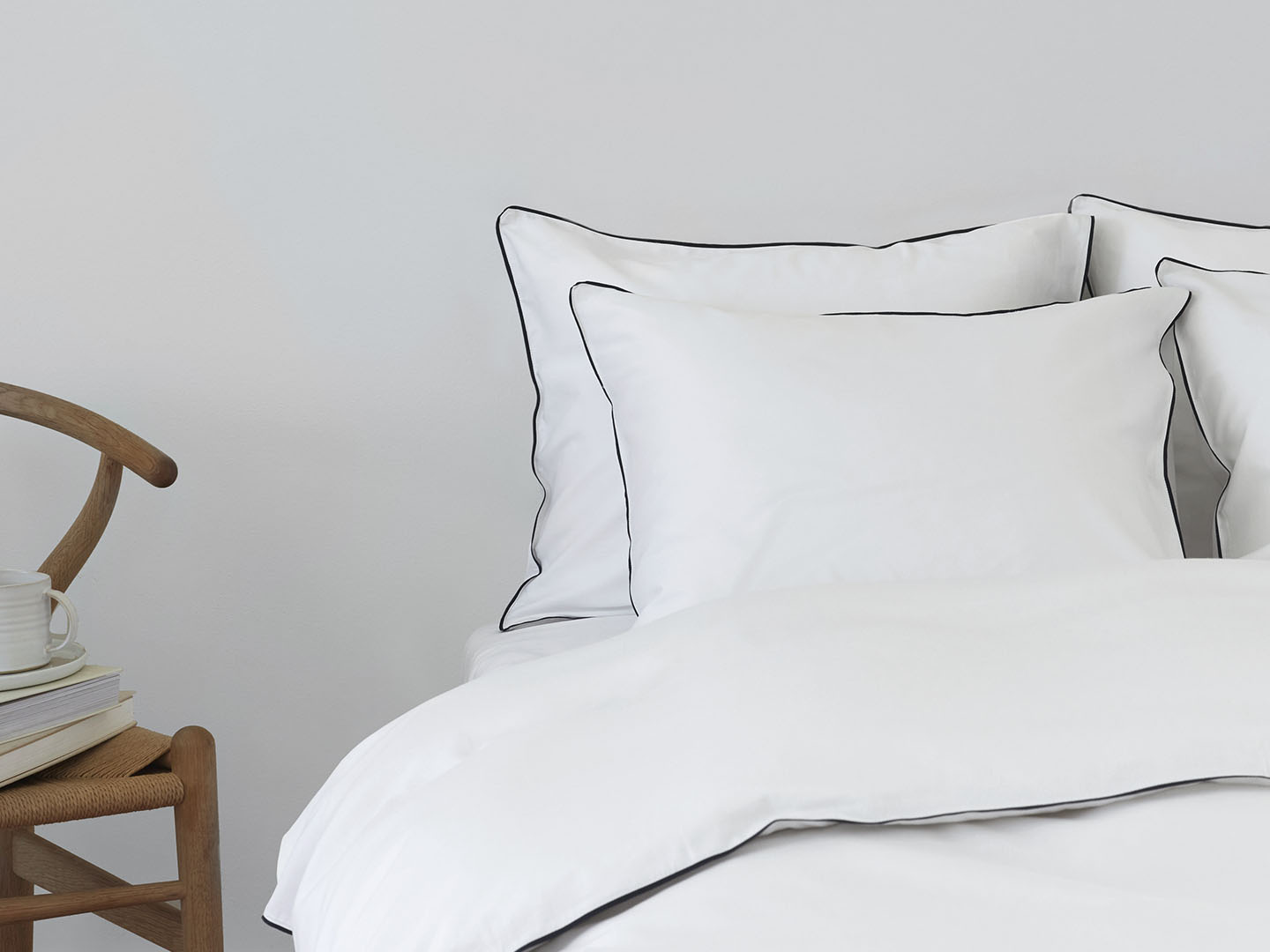 Kissenbezug Strimma - Cloud White