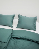 Bettwäscheset Strimma - Washed Bottle Green