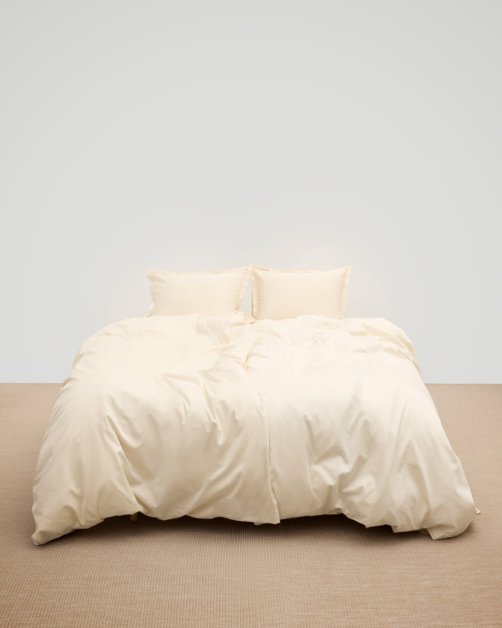 Bettwäscheset Vidd - Raw Cotton in der Gruppe Bettwäsche / Bettwäschesets bei A L V A (1077)