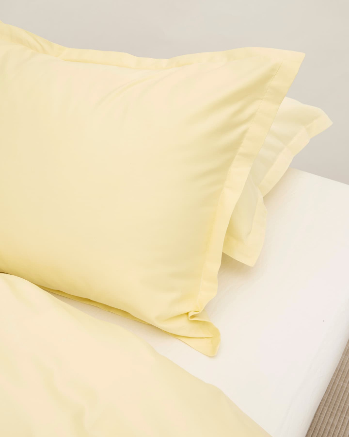 Kissenbezug Vidd - Lemonade Yellow in der Gruppe Bettwäsche / Kissenbezüge bei A L V A (1102)