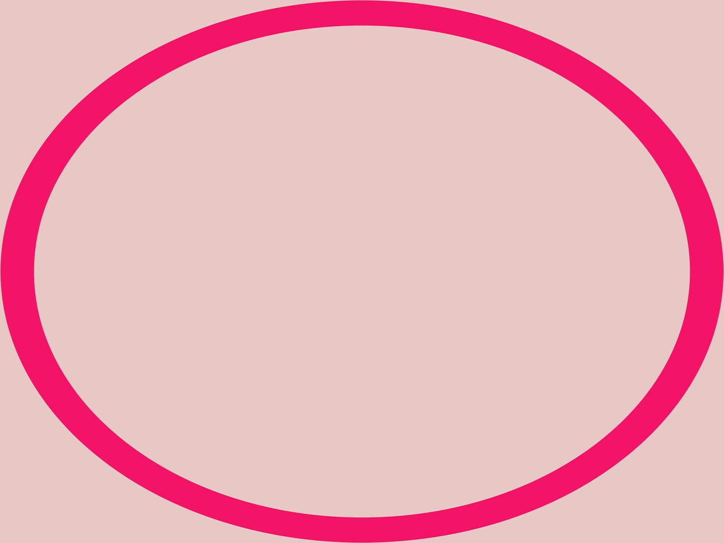 Kissenbezug Strimma - Cherry Blossom Pink