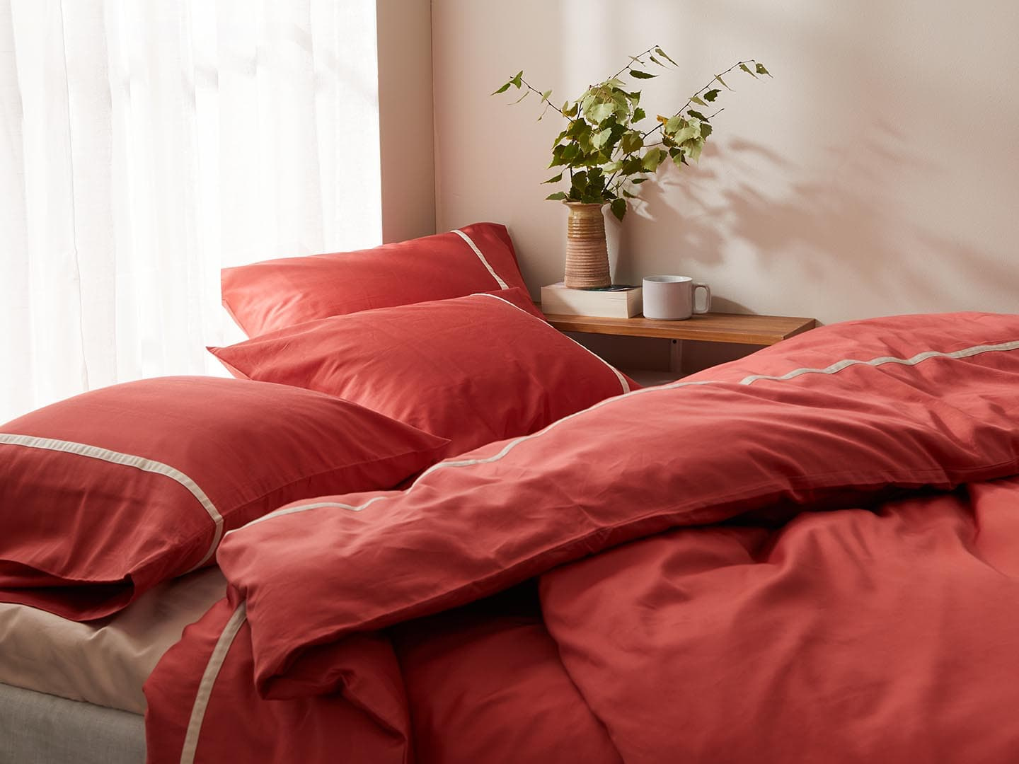 Kissenbezug Gatt - Indian Red