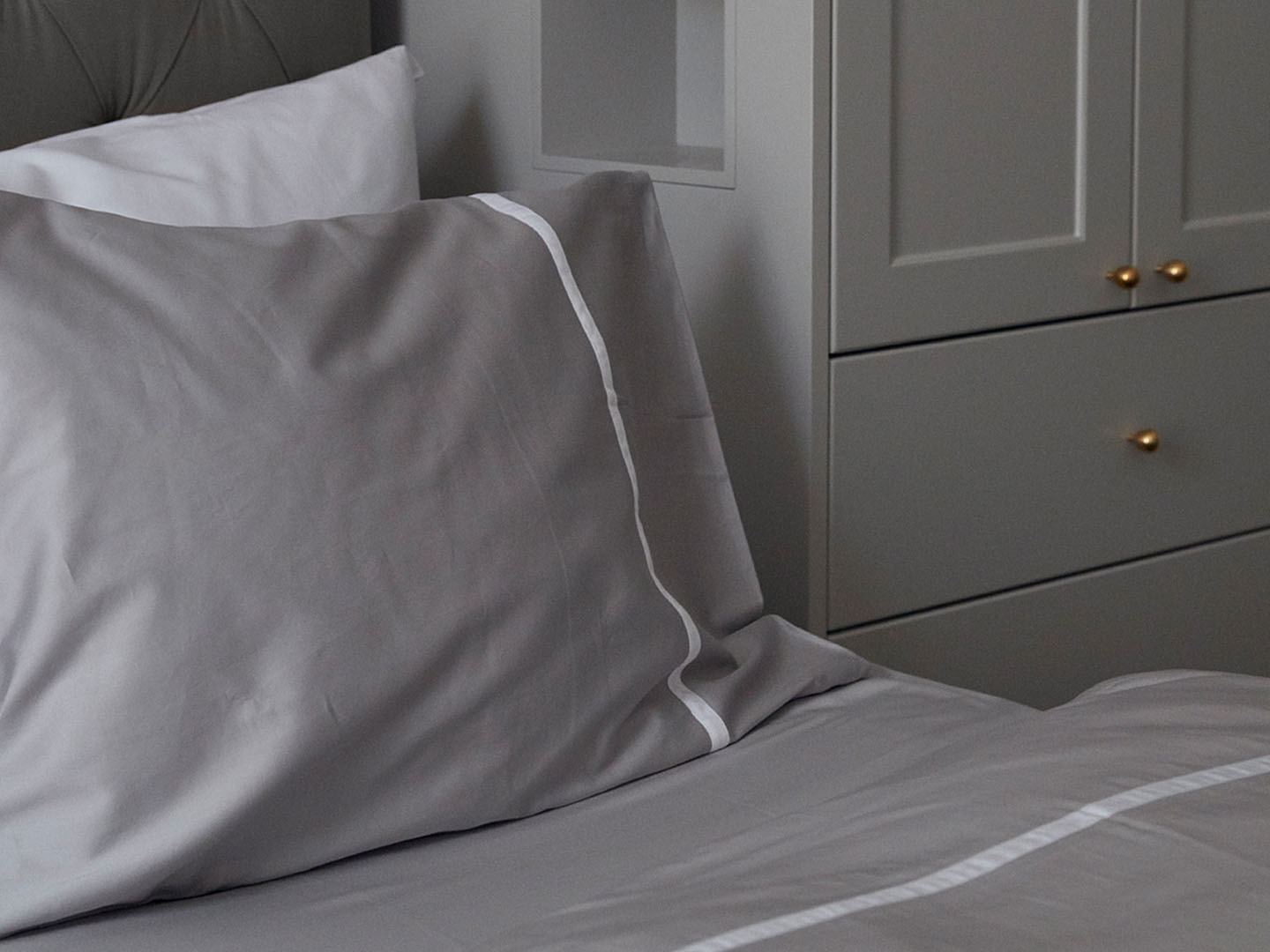 Spannbettlaken Lind - Concrete Grey