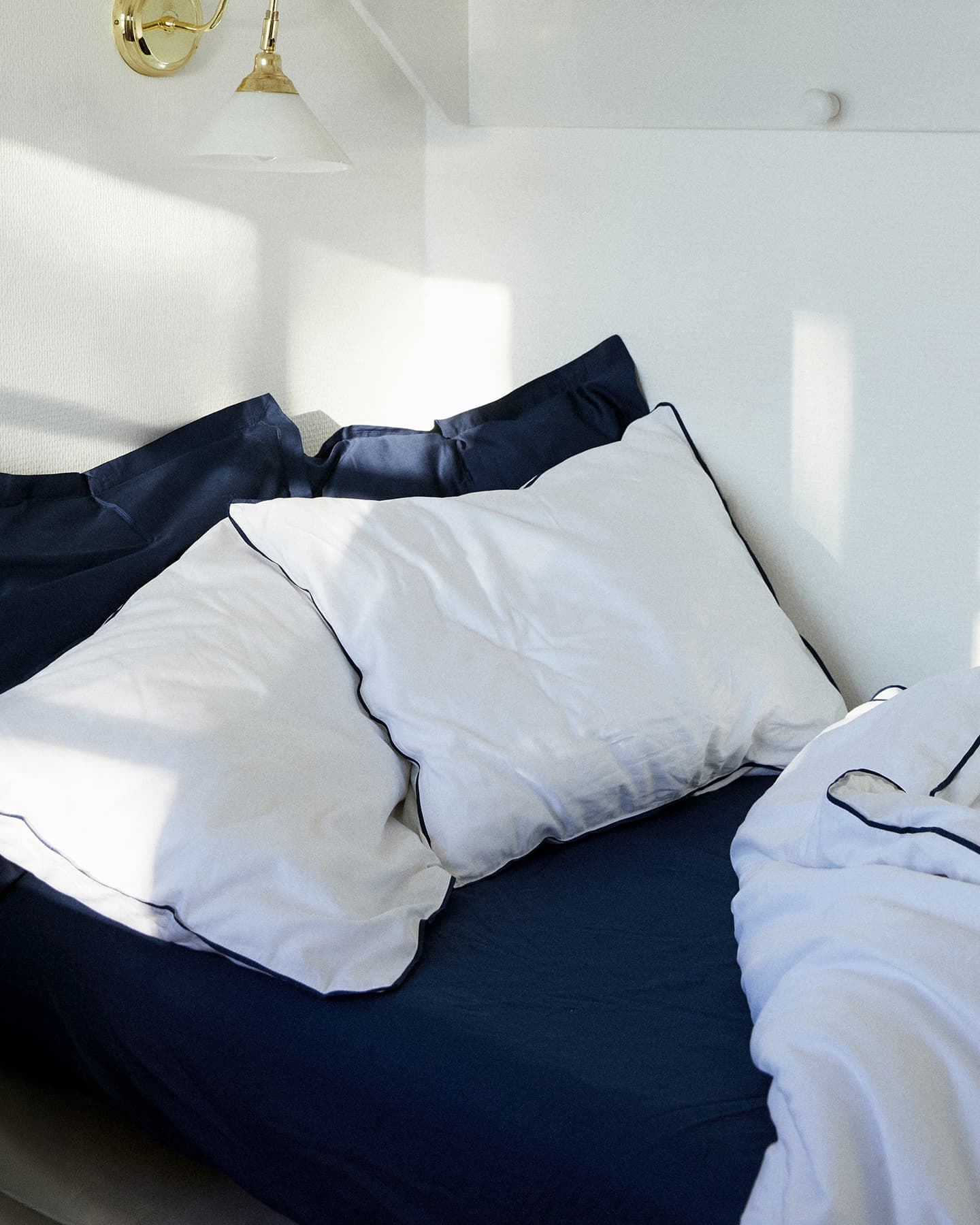 Spannbettlaken Lind - Midnight Blue