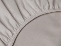 Spannbettlaken Nejd Perkal - Khaki Grey