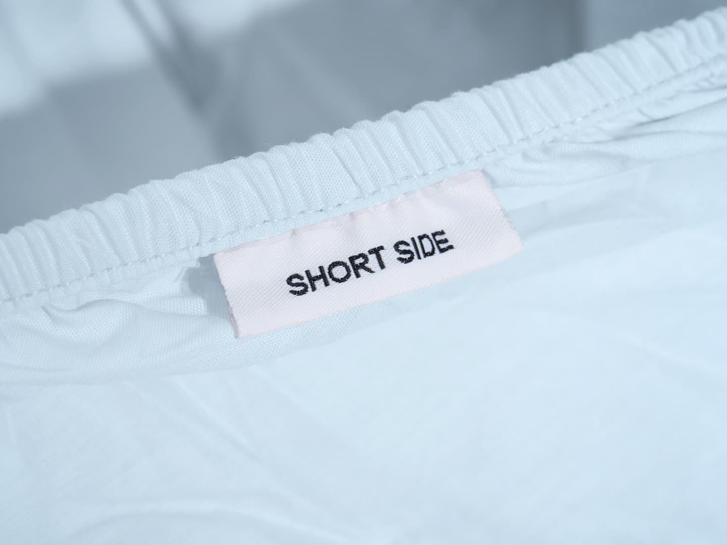 Spannbettlaken Nejd Perkal - Ice Blue