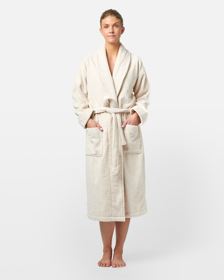 Bademantel Essens - Seashell Beige in der Gruppe Weihnachtsgeschenke bei A L V A (1199)