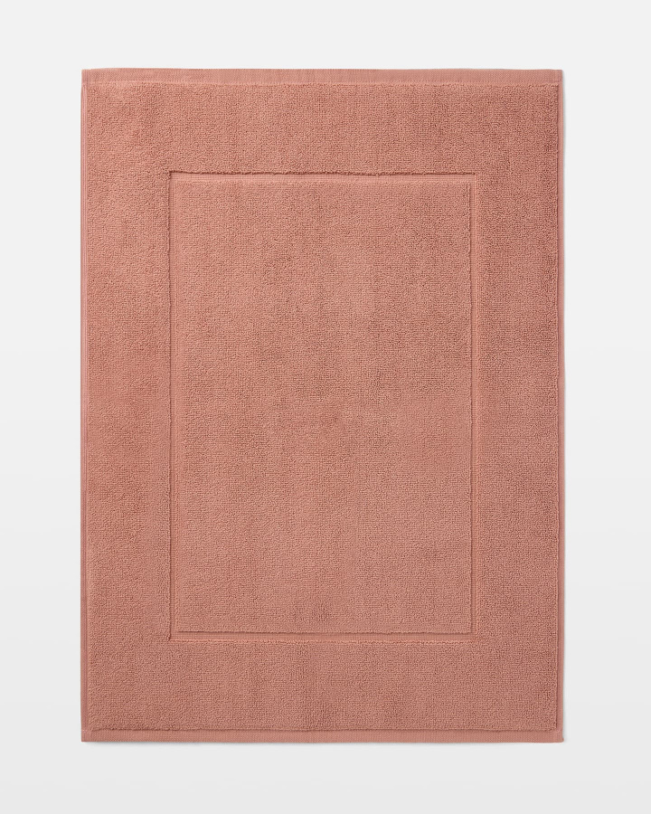Badematte Essens - Pink Terracotta in der Gruppe Badtextilien / Badematten bei A L V A (1205)