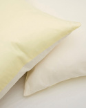 Bettwäscheset Tvenne - Lemonade Yellow / Raw Cotton