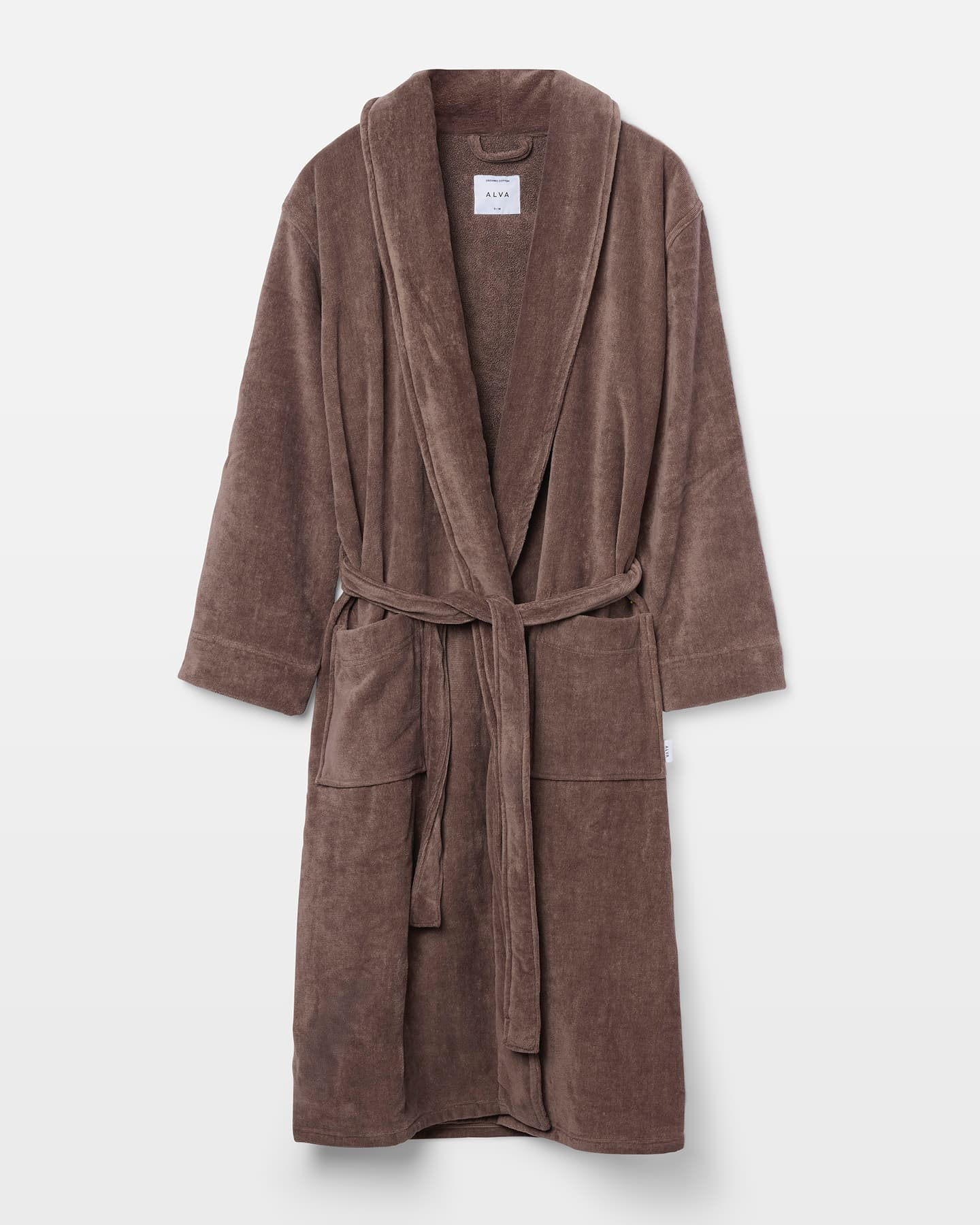 Bademantel Vindel - Deep Taupe