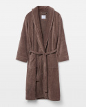 Bademantel Vindel - Deep Taupe