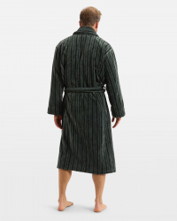 Bademantel Vindel - Forest Green & Washed Bottle Green Bademantel Vindel - Forest Green & Washed Bottle Green