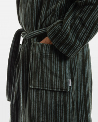 Bademantel Vindel - Forest Green & Washed Bottle Green Bademantel Vindel - Forest Green & Washed Bottle Green