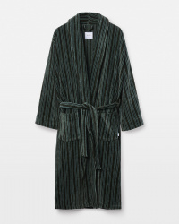 Bademantel Vindel - Forest Green & Washed Bottle Green Bademantel Vindel - Forest Green & Washed Bottle Green