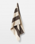Badetuch Vinda - Seashell Beige / Deep Taupe