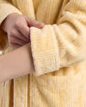 Bademantel Vindel - Honey Yellow / Seashell Beige