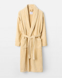 Bademantel Vindel - Honey Yellow / Seashell Beige