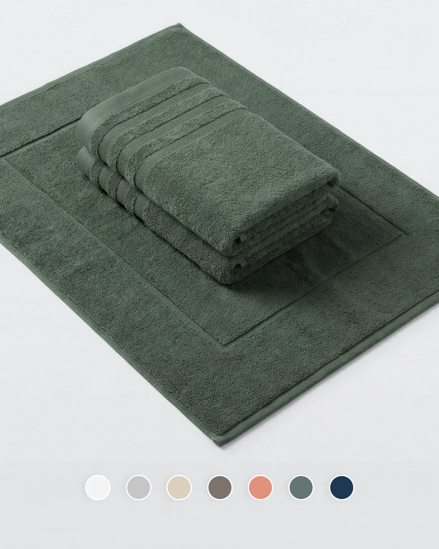 Bad-Set – Badematte & Handtücher