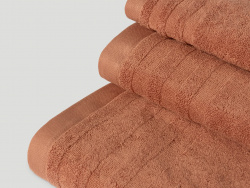 Handtuch Essens - Pink Terracotta - 70x140 | GOTS Handtuch Essens - Pink Terracotta - 70x140 | GOTS