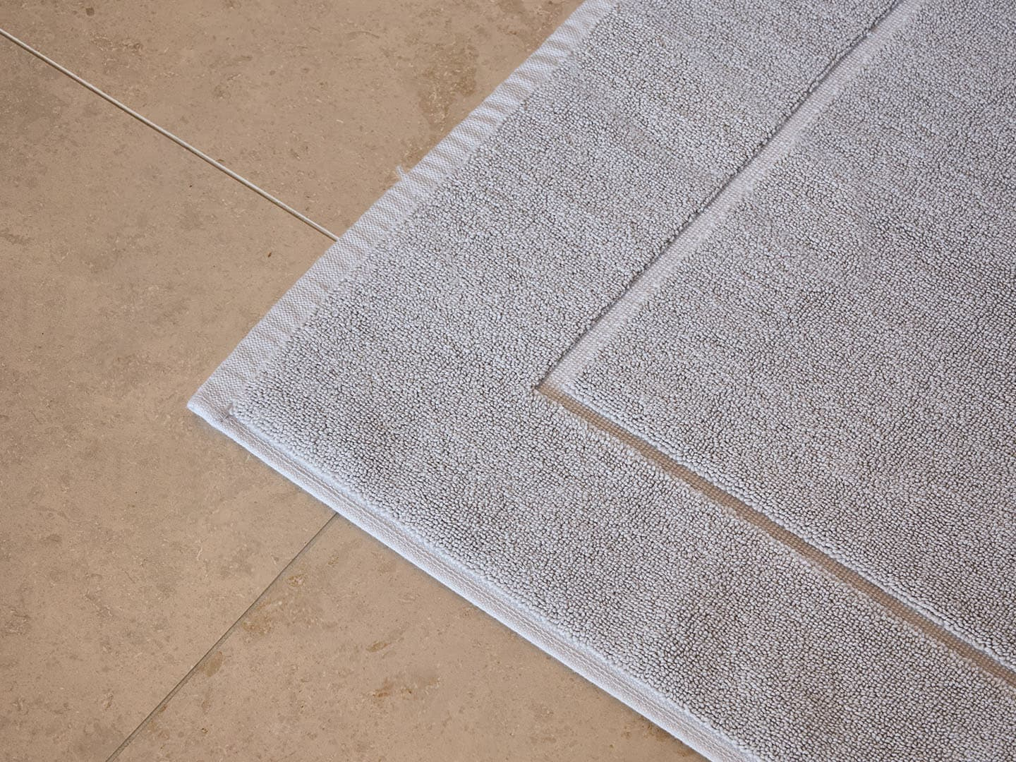 Bath mat Essens - Concrete Grey - 50x70 | GOTS