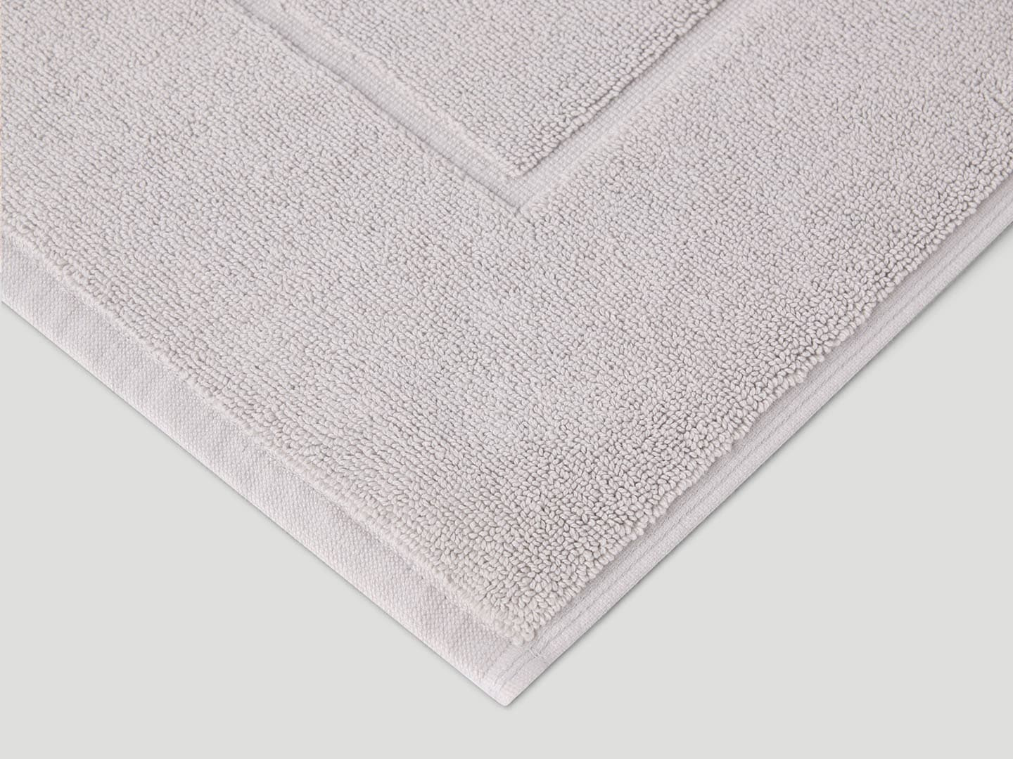 Bath mat Essens - Concrete Grey - 50x70 | GOTS